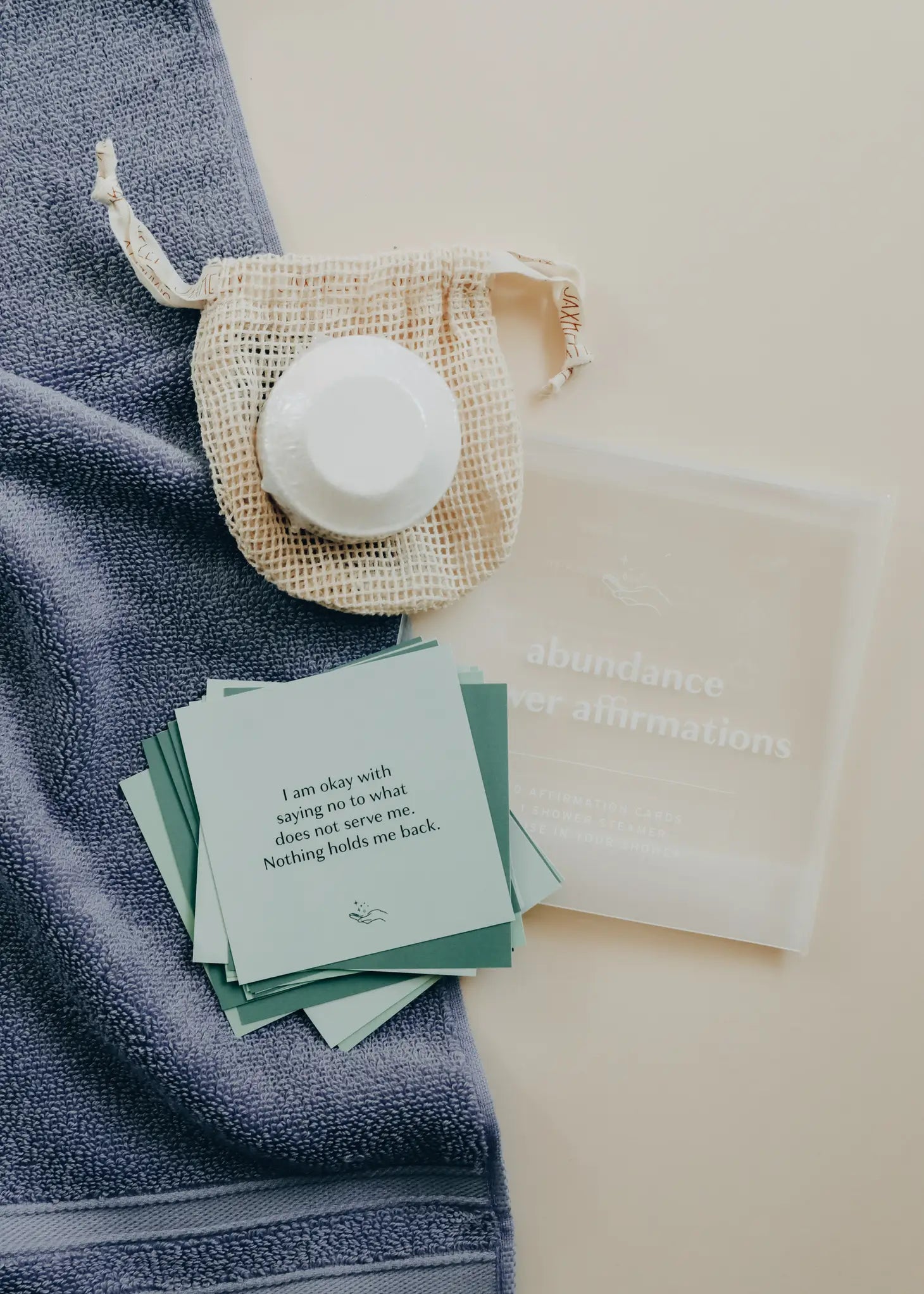 Gift Set - Abundance Shower Affirmations