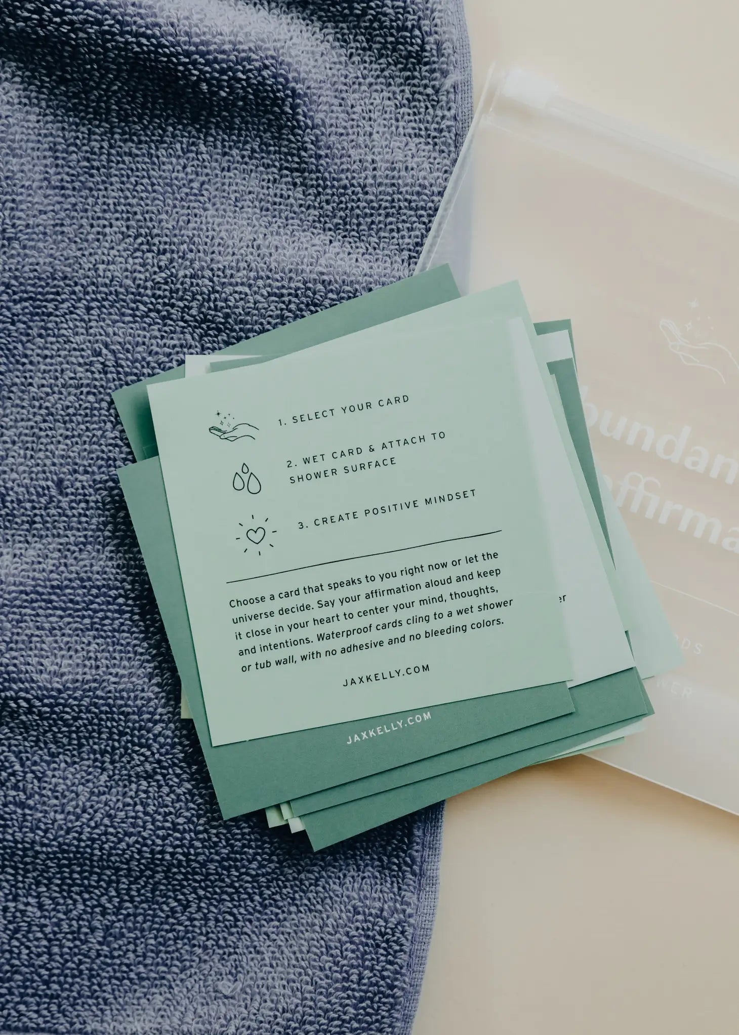 Gift Set - Abundance Shower Affirmations
