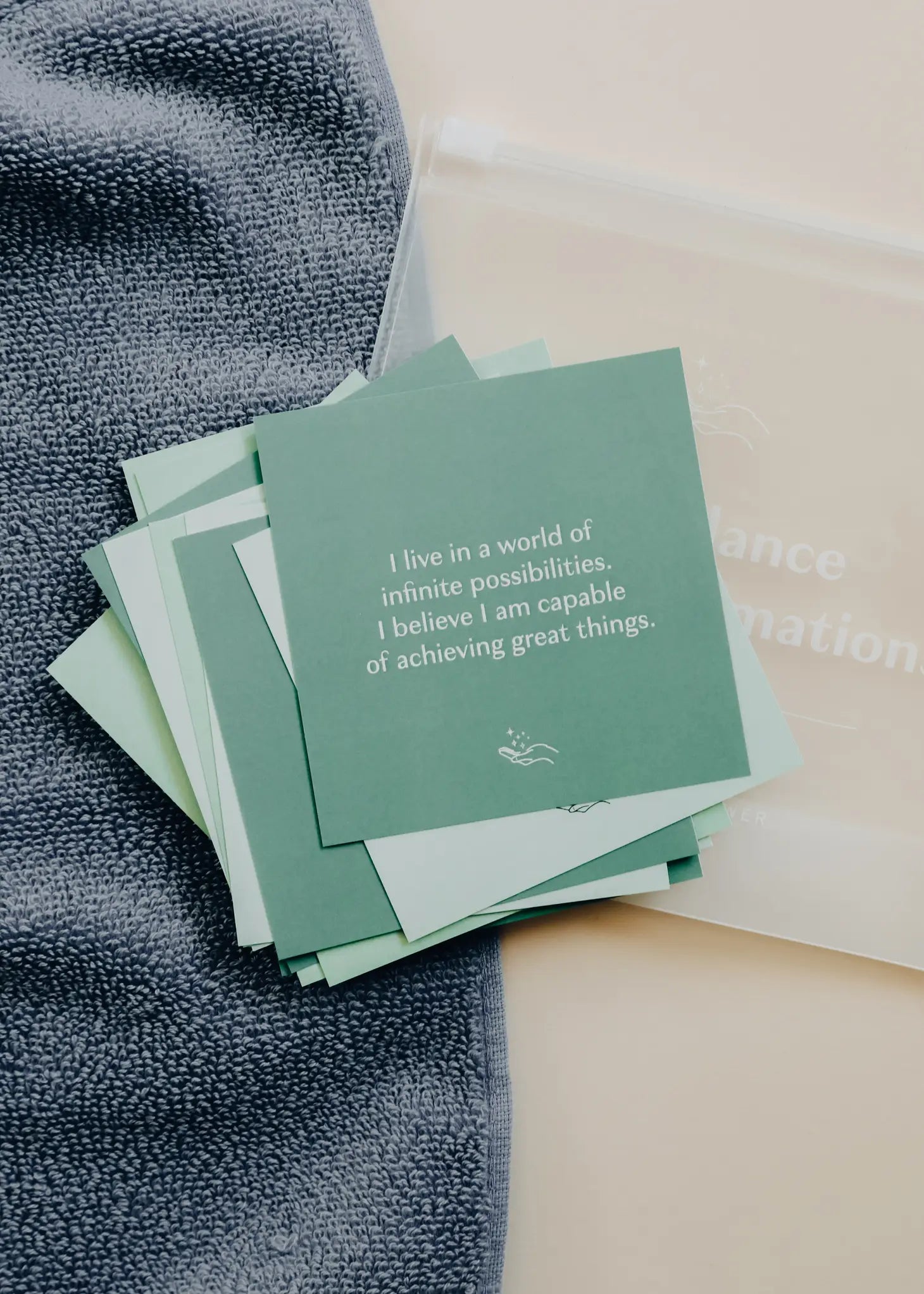 Gift Set - Abundance Shower Affirmations