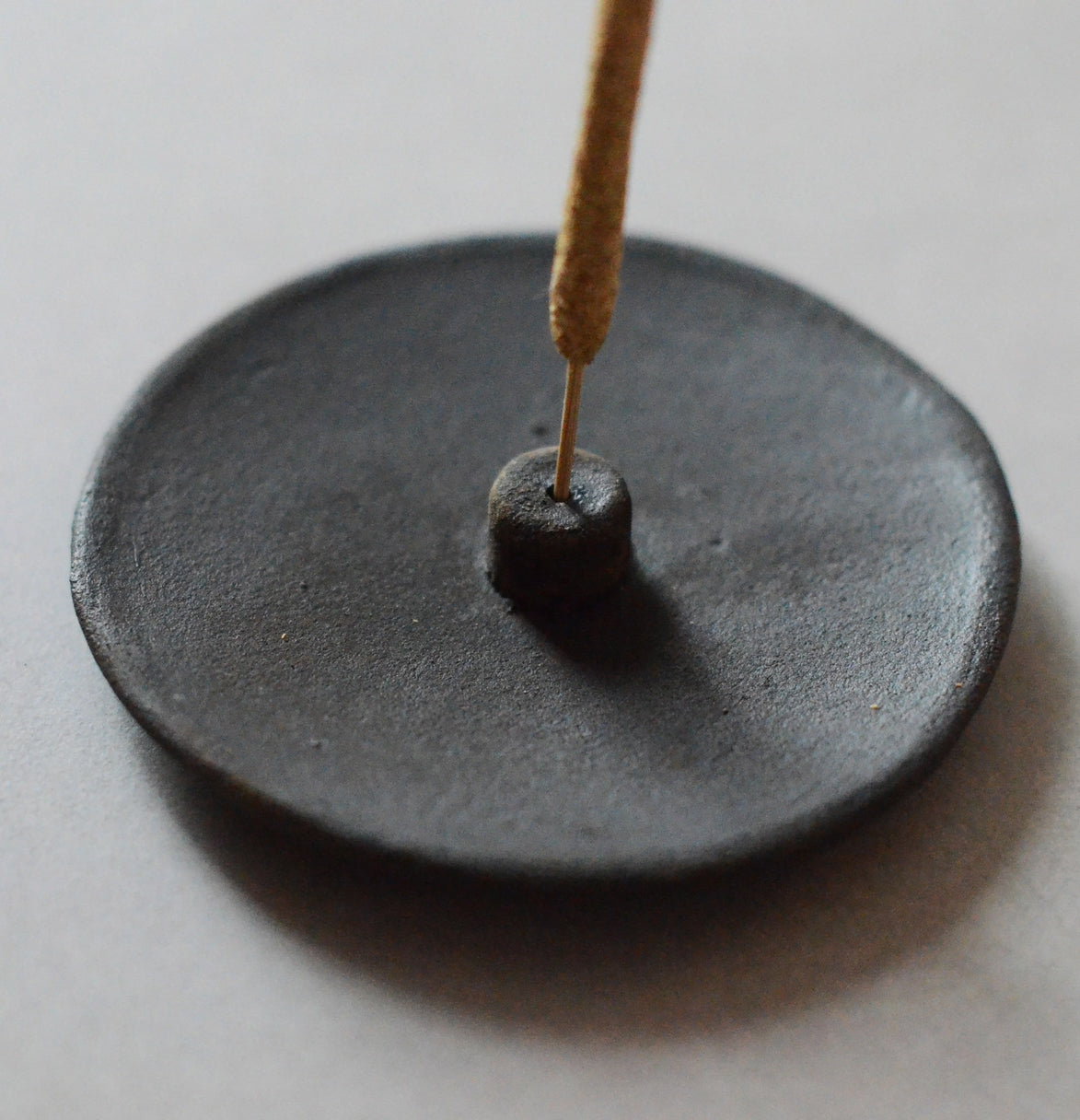 Raw Clay Incense Holder