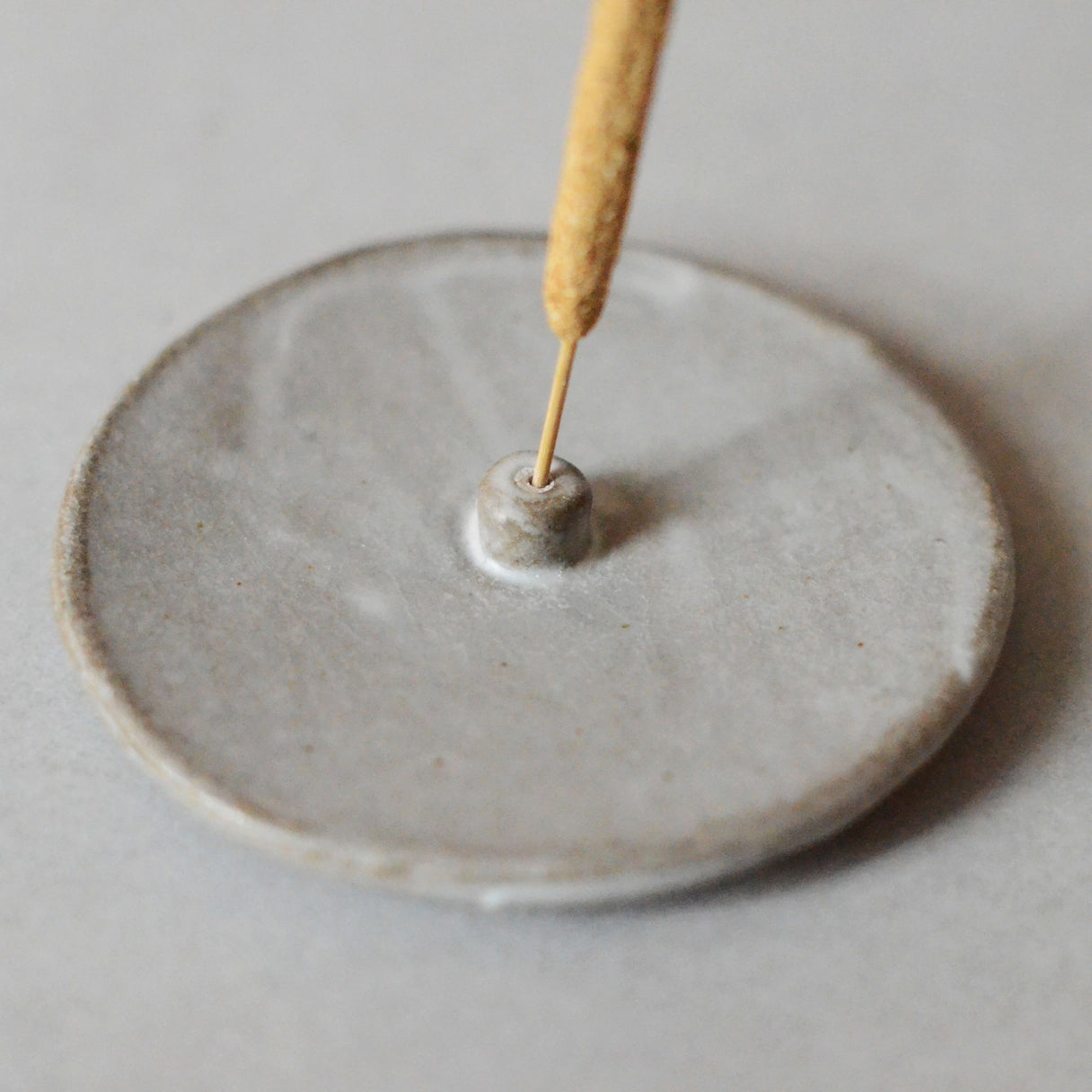 Raw Clay Incense Holder