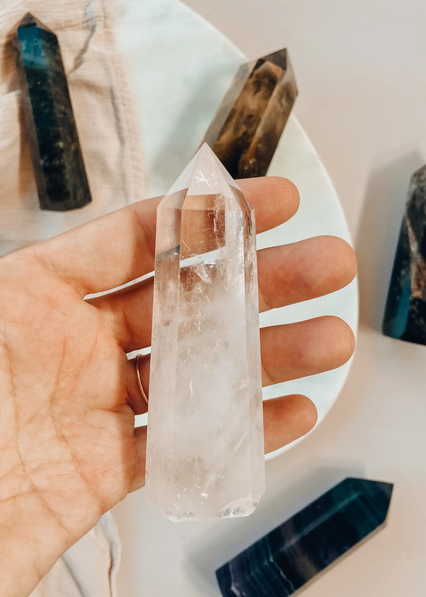 Crystal Point - Clear Quartz